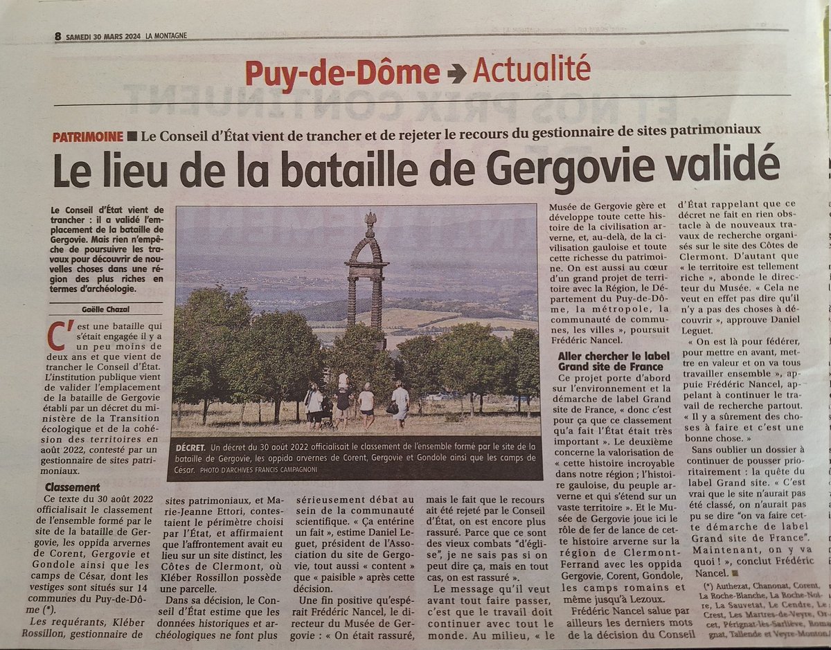 Ce n'était pourtant pas Alésia.