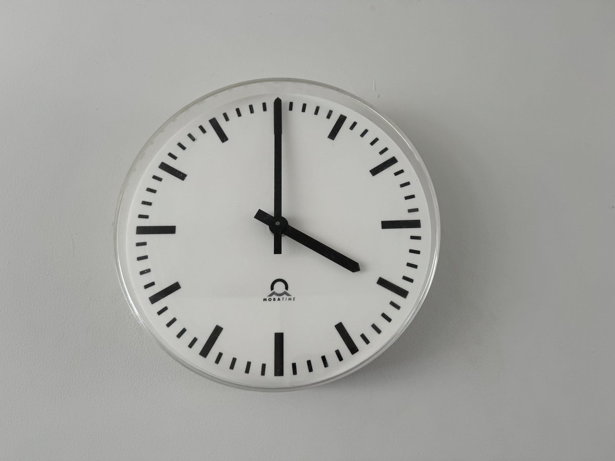 My <a href="/MOBATIME/">MOBATIME</a> system all in order kept their time whole away