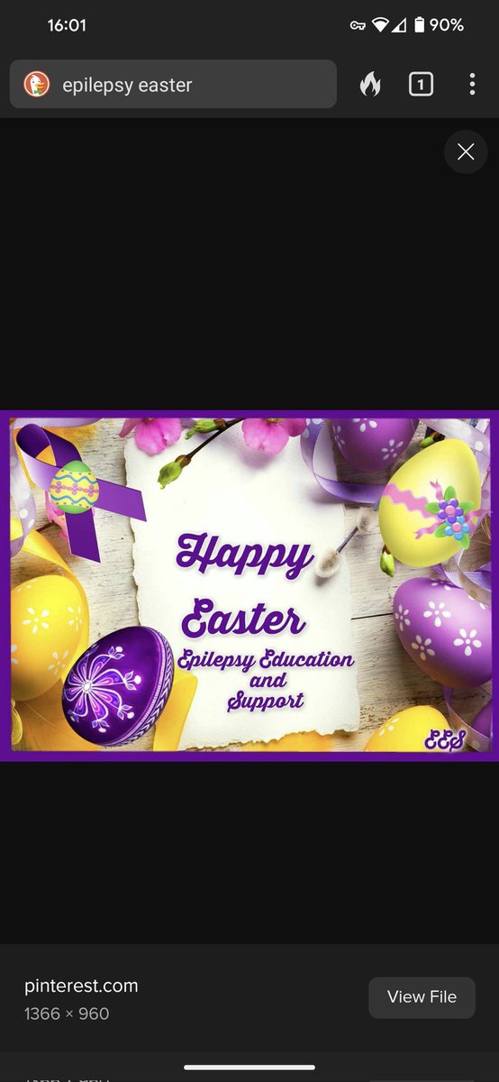 Happy Easter to everybody !! 💜🙏☺️ #EpilepsyAwareness