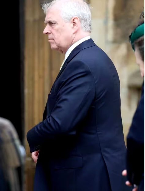 Monarchy fans hate Meghan and Harry but are okay with the nonce Prince Andrew leading the way at the Easter service.