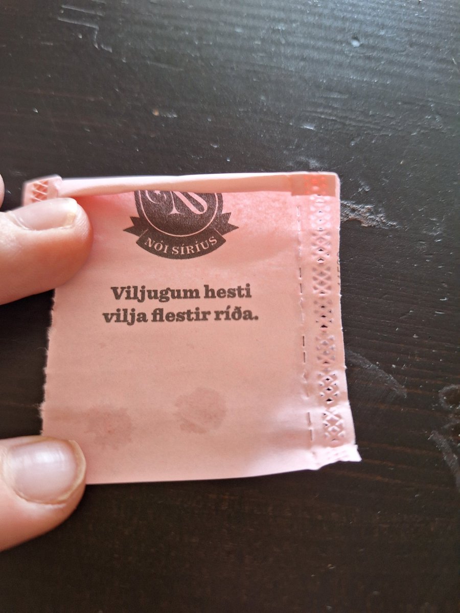 Ókei Nói Síríus...