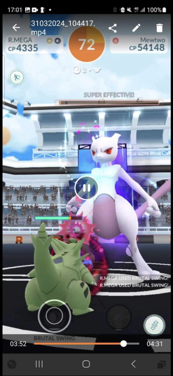 1Peggy97's tweet image. Duo Shadow Mewtwo ✅ 

I’ve been focused on my grunts mostly this weekend😍 but took a break and did a Shadow Mewtwo-duo with @DimarisPage , just for Fun😊🥳

Moveset; Confusion/Flamethrower

No WB (partlycloudy)

#pokemongo #duo #shadowmewtwo #shadowlove