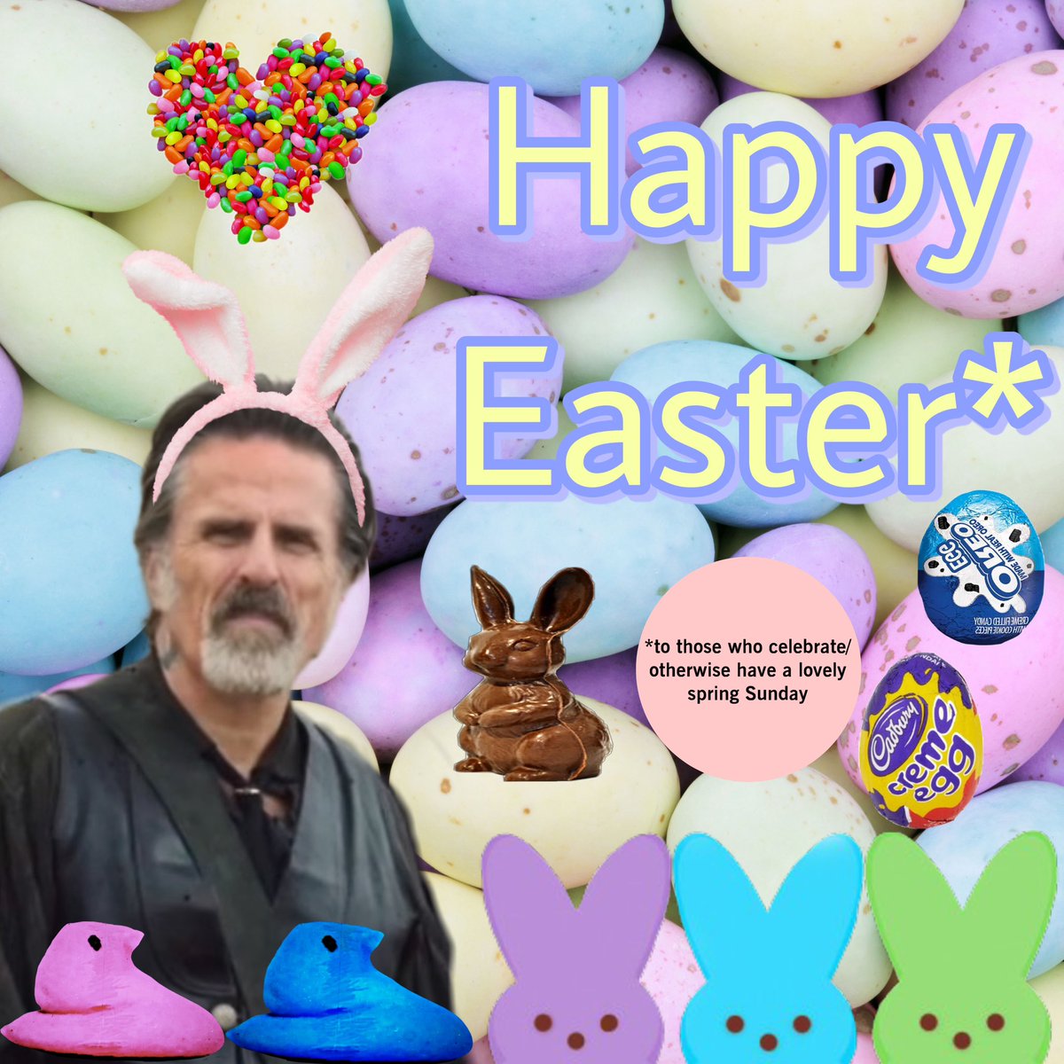 MariaSB85NYY's tweet photo. Happy Easter to those who celebrate

For everyone - I hope you have a lovely spring Sunday, you are near or can talk with your loved ones and eat well 💜
Happy Spring
#izzyhands #ofmdizzy #Cononeill #ourflagmeansdeath #izzyhandsedit #ofmdedit #happyeaster #happyspring #photoedit https://t.co/jBiXs7YIXR