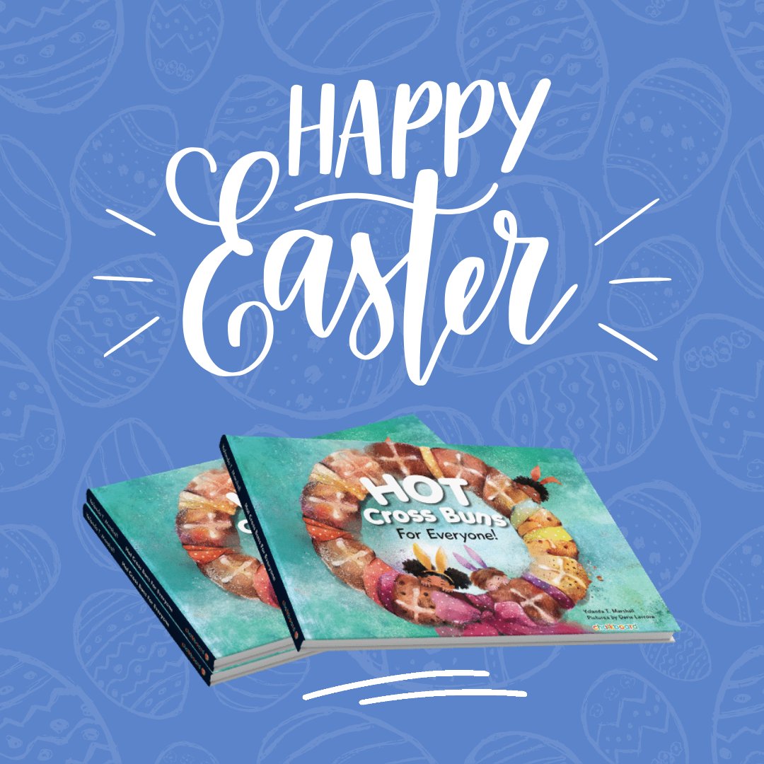 🐰📚 Celebrate Easter with one of our Telling Tales 2023 featured books! 📚🐰 In 'Hot Cross Buns for All' by Yolanda T. Marshall, Jackson's friends and their families bake assorted hot cross buns for his Easter party. #canlit #featuredbook #hotcrossbuns #easter #happyeaster