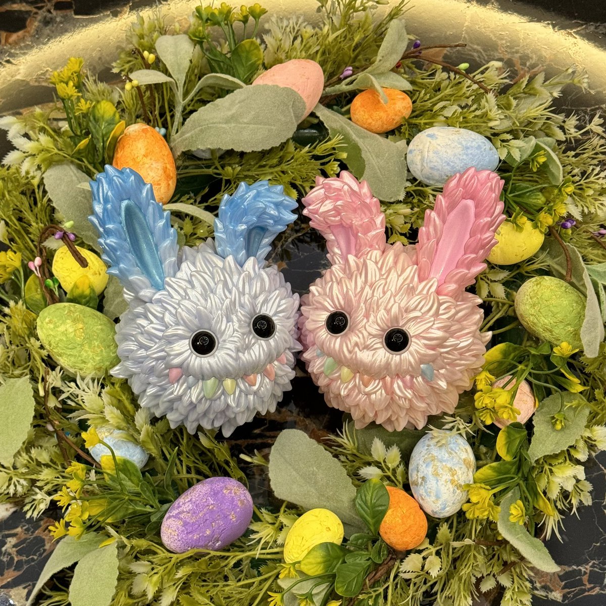 INSTINCTOY's tweet photo. 🩵Happy Easter 🐣🩷
#INSTINCTOY #インスティンクトイ #TTE2024 #ThailandToyExpo #Flappy #MonsterFlappy https://t.co/PJnrRkzgbK