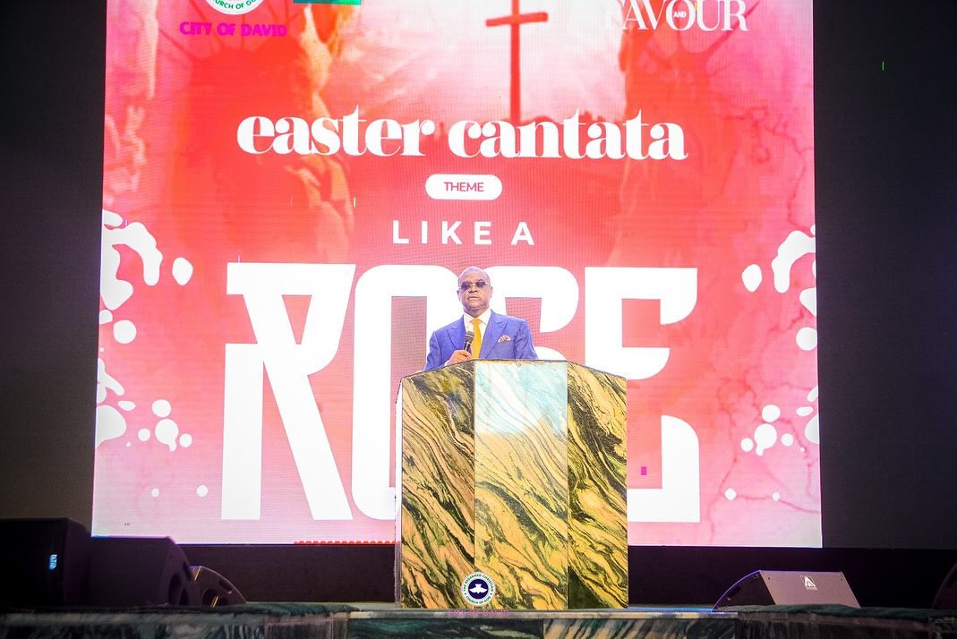 RCCGCityofDavid's tweet photo. The Resurrection of Jesus Christ is associated with a Rose.
#LikeARose
#EasterSunday
#EasterCantata
#CODEasterCantata
#TrinityTowers
#CODOnline https://t.co/3XDckrnQH5