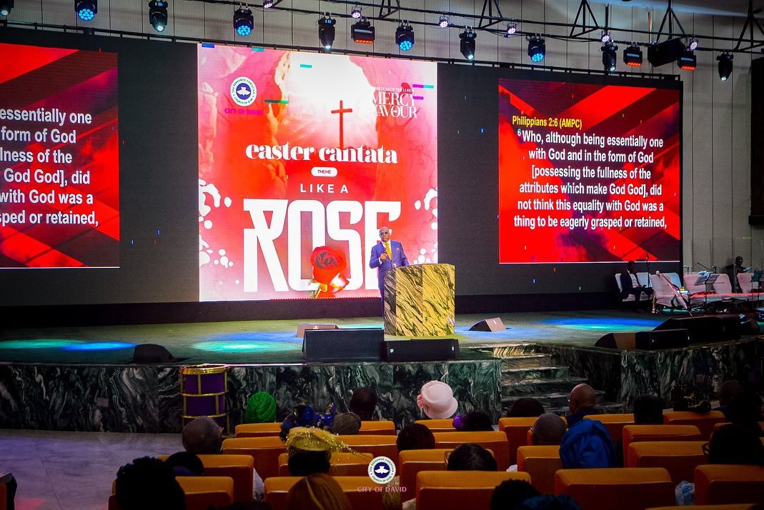 RCCGCityofDavid's tweet photo. The Resurrection of Jesus Christ is associated with a Rose.
#LikeARose
#EasterSunday
#EasterCantata
#CODEasterCantata
#TrinityTowers
#CODOnline https://t.co/3XDckrnQH5
