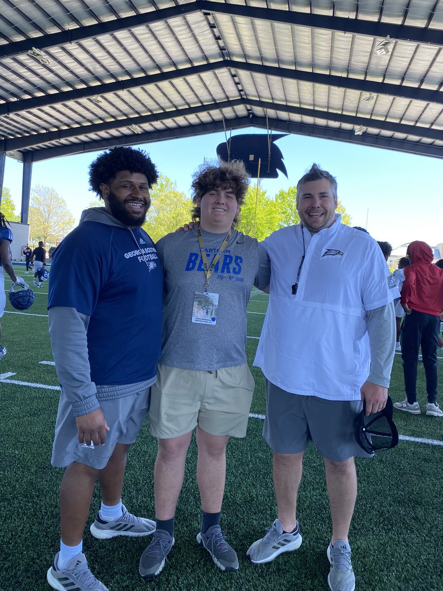 Thank you @CoachZLankford @CoachRyanAplin @keenanmurphy77 for the invitation. I had a great time at practice yesterday. @MFCJ13 @RDean9954