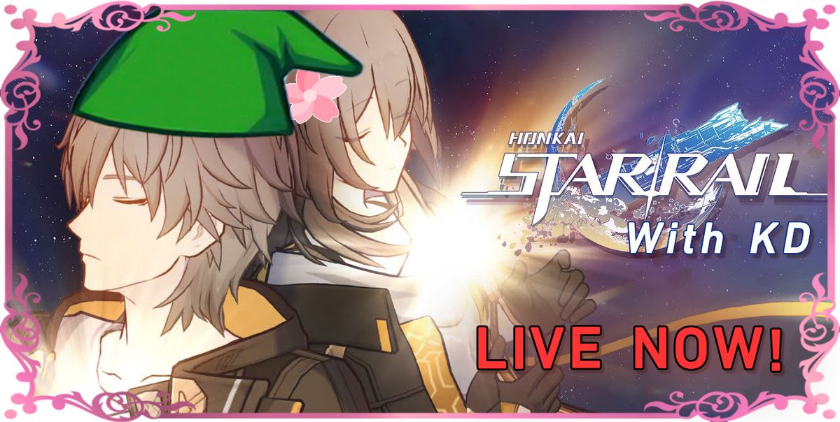 LinkKD_VTuber's tweet photo. [EN/PTBR] Quick 2h Stream! Comitting War Crimes with Acheron in Simulated Universe https://t.co/6PDILvysNY

#livestream #twitch #honkaistarrail #pc #streamer #linkkd #vtuber #ENVtuber #BRVtuber #vtuberuprising #trailblazing #simulateduniverse https://t.co/bNpLXGJfZd