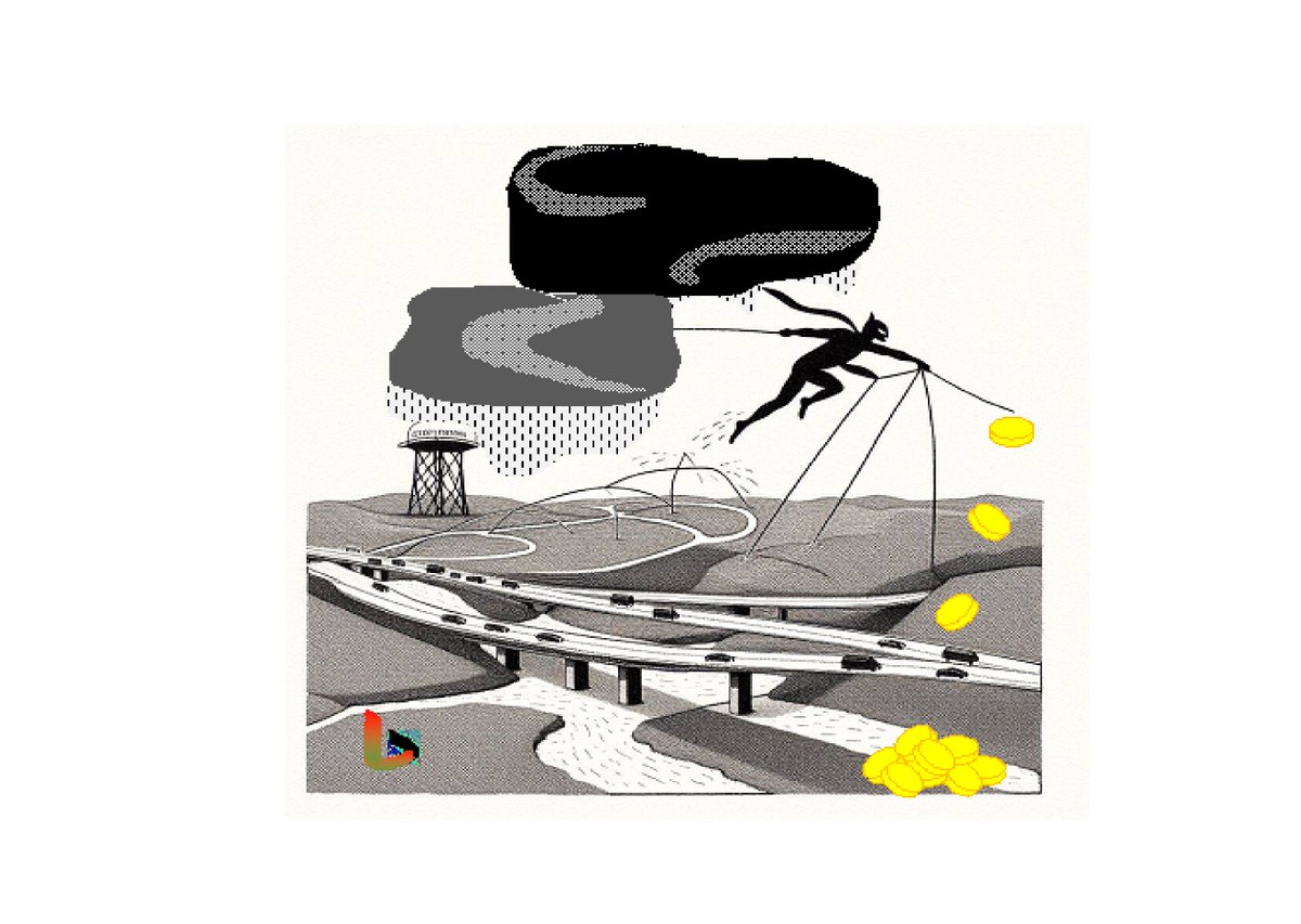 GillesHommit's tweet photo. #poésie #micropoésie #BarSurSeine #libéralisme
Avec l’#eau c’est comme pour les #autoroutes
L’#état construit le #réseau
Et arrive un #Zorro qui l’#exploite https://t.co/gJT7ZBXVNn