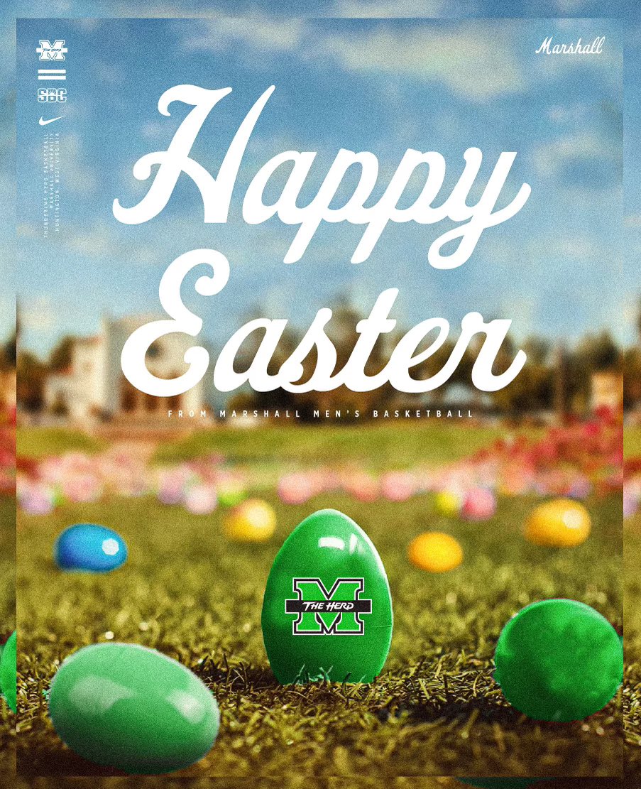 Happy Easter! 🐣 #BringOnTheHerd // #WeAreMarshall