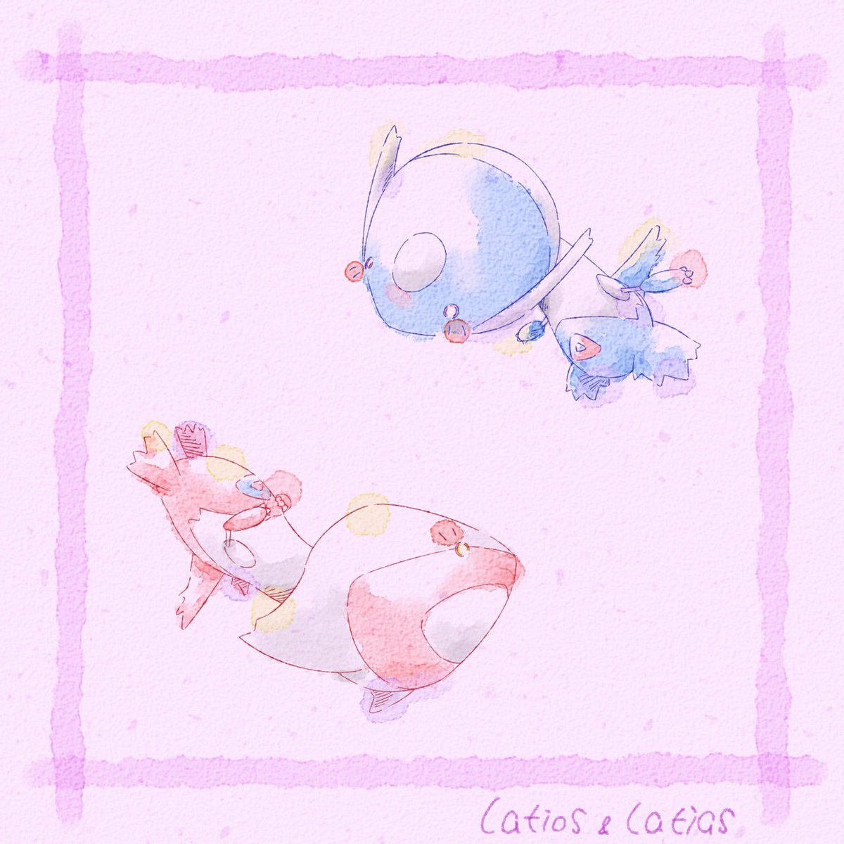 ef74illust's tweet photo. らてぃおすと らてぃあすと
#ラティオス #ラティアス #ポケモン #Latios #Latias #Pokemon https://t.co/TkzGzt83JR