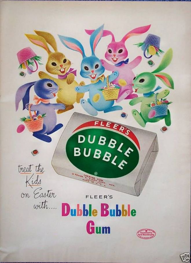 Does Easter make you want to chew more Double Bubble? We’re not sure, but this 1950’s ad sure is cute! Happy Easter, everyone!
 
#HappyEaster #VintageAdvertising #3H #3Hcommunications