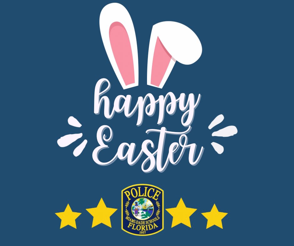 Wishing everyone a Happy Easter! May this day be a time of renewal, hope, and cherished moments with loved ones. Stay safe and enjoy the blessings of this special day. #YourBestChoiceMDCPS #protectingourfuture @SuptDotres @MDCPS