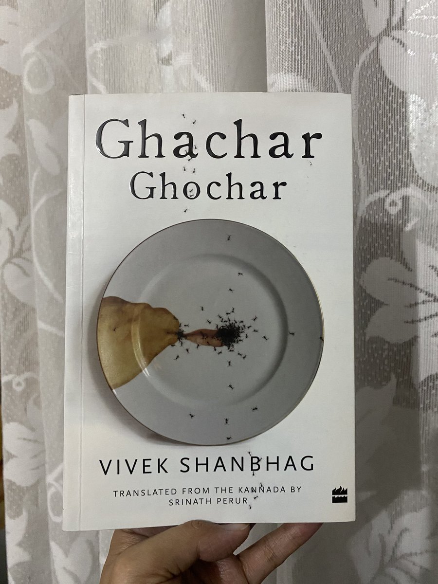 Jummiseeks's tweet photo. Wrapping up my 2024 #MarchReading with Ghachar Ghochar by Vivek Shanbhag ( @VivekShanbhag0 ) and translated by Srinath Perur. 

Also, it’s My first buy from @faqirchandbooks  📚📖✨ https://t.co/jY5SLeSEvj