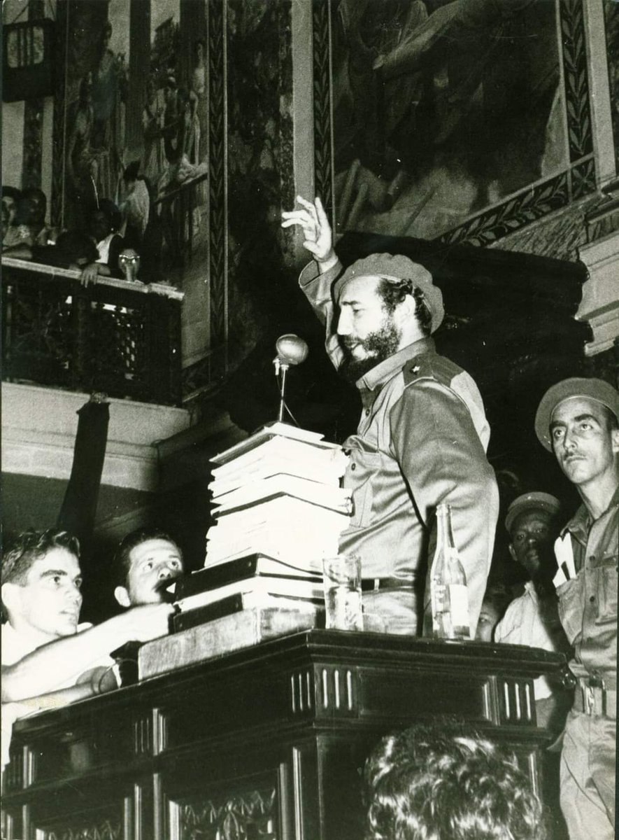 We don't ask the people to believe, but to Study Reality. -Fidel Castro