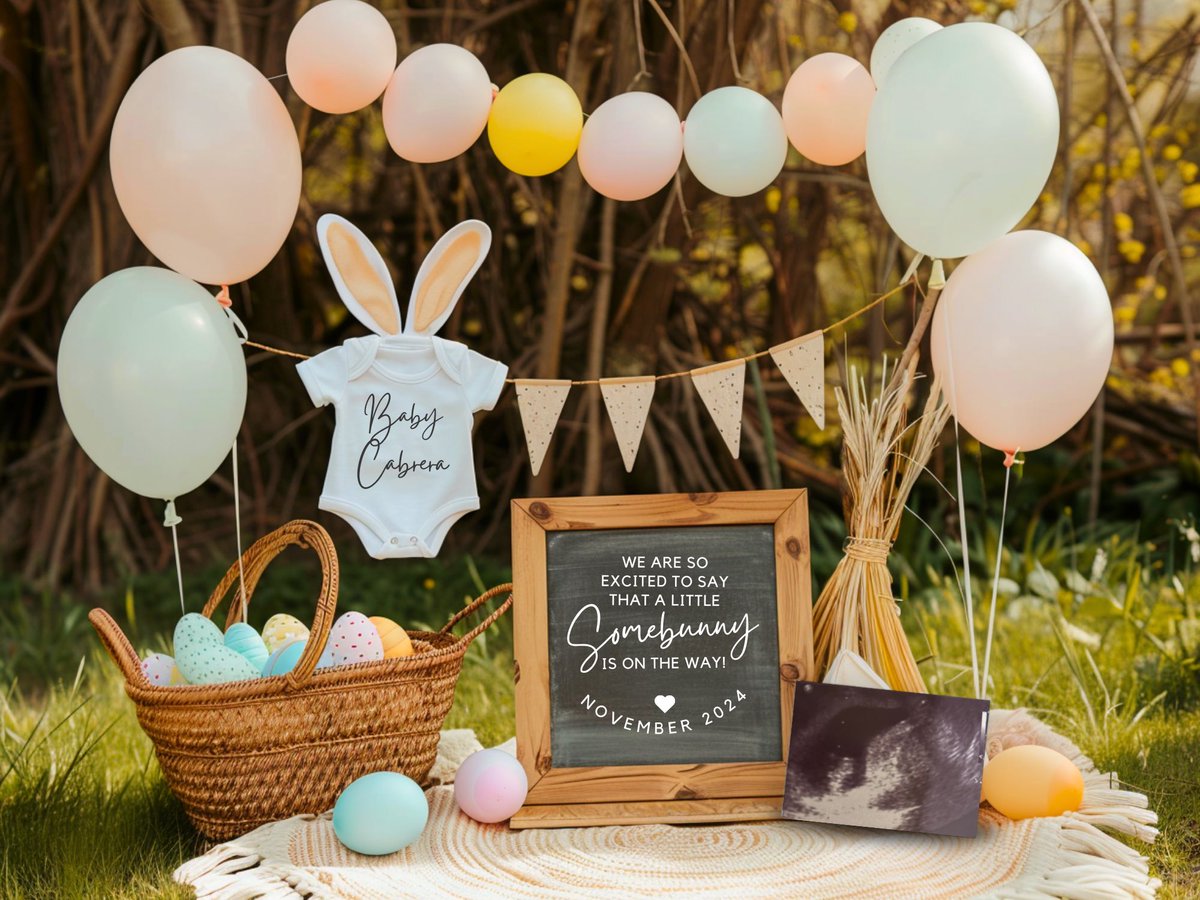 Hold your peeps, we’ve been keeping a secret…

Baby Cabrera coming soon 💛

Happy Easter everyone! 🫶🏼