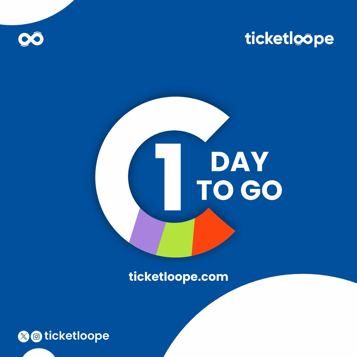 ticketloope's tweet image. Ticketloope goes live in a few hours and we're super excited to make event tickets accessible online.

Click on the link in our bio to register your events and book your tickets ✅

#eventticketing #africanevents #nigerianevent