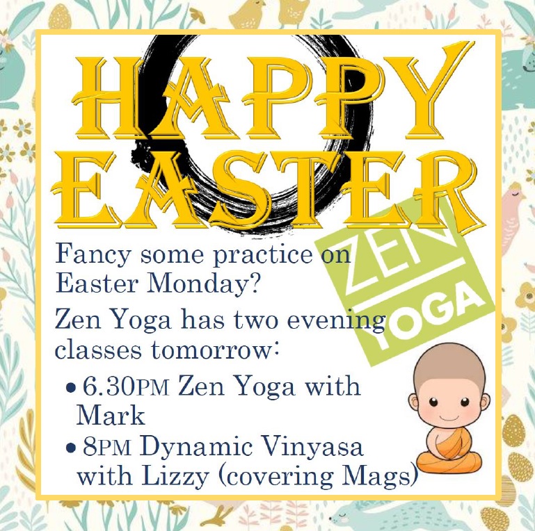 ZenYogaLondon's tweet photo. Tomorrow we have two yoga classes only at Zen Yoga Camberwell.

At 6.30pm Mark (covering Noriko) and at 8pm Lizzy (covering Mags).

Please visit the below links if you want to book in for one of the two ... or both :)

https://t.co/KGXq3w1AEm

https://t.co/ETVQsysDRz https://t.co/JoAGHxetay
