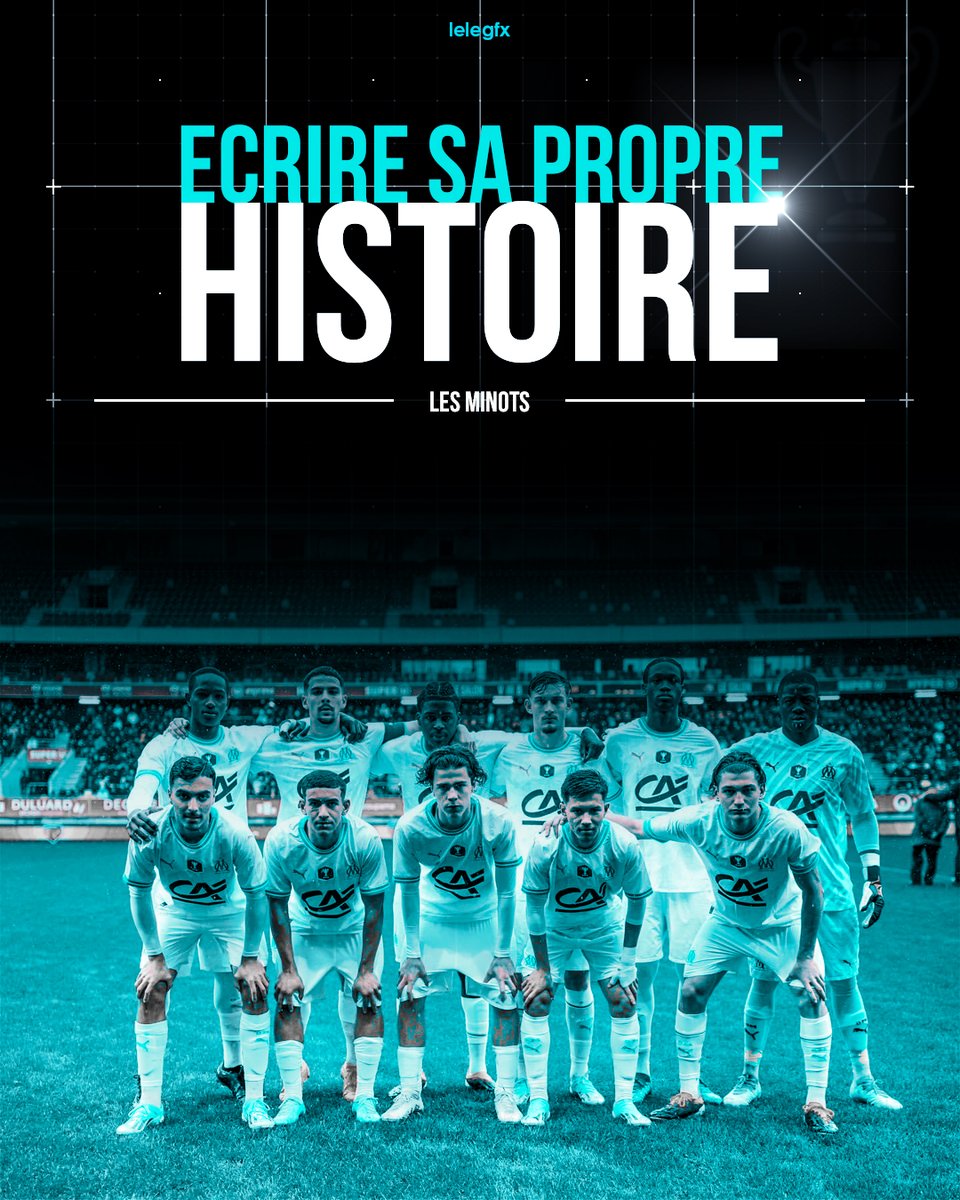 lelegfx's tweet photo. 𝐄𝐂𝐑𝐈𝐑𝐄 𝐒𝐀 𝐏𝐑𝐎𝐏𝐑𝐄 𝐇𝐈𝐒𝐓𝐎𝐈𝐑𝐄  ✨

Visuel pour les minots qui réalise un parcours incroyable en gambardella. On espère qu'il soulèverons cette coupe. 🩵🤍

#Lesminots #OM #FormationOM https://t.co/iXiIuU2lV0