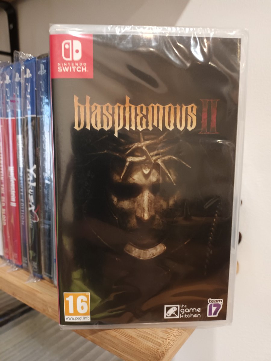 Went out for a stroll with @St1ka, got #Blasphemous II on sale.