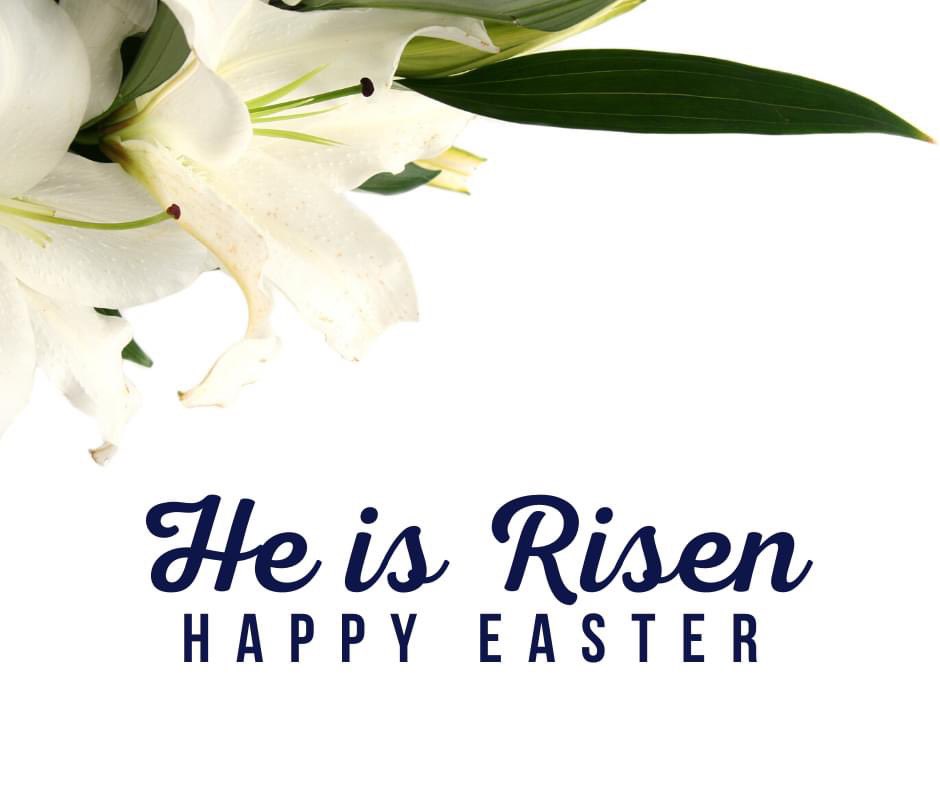 He is risen, indeed! Wishing you a joyous and blessed Easter.