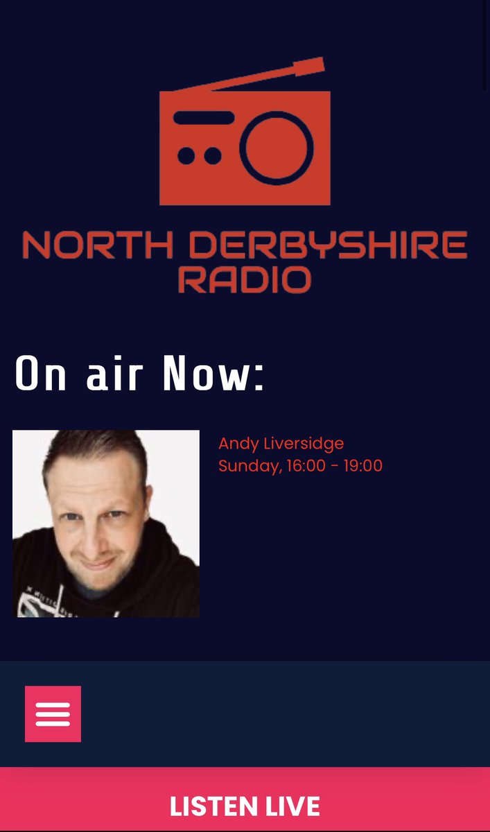 Easy like an Easter Sunday afternoon with Andy Liversidge. He’s with you until 7pm before Totally 80s. Ask your Alexa to enable the North Derbyshire Radio skill, download our free app or simply click here to listen northderbyshireradio.com