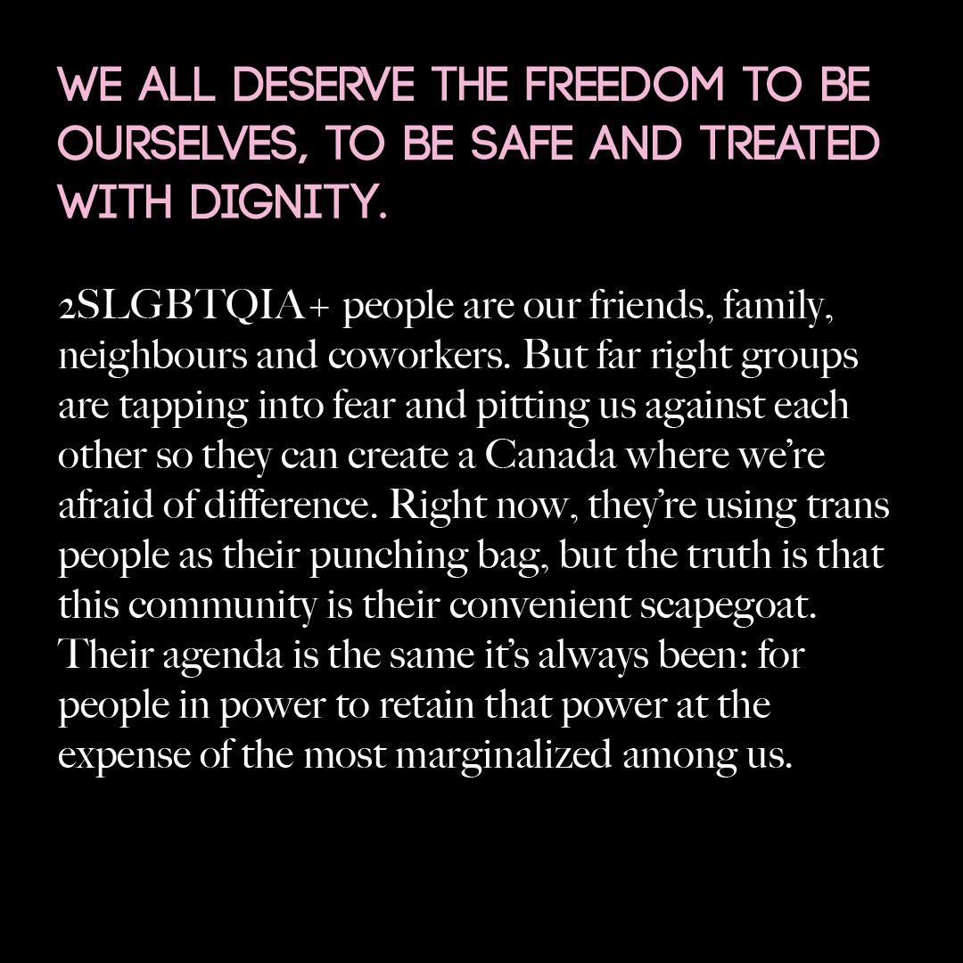 puptheband's tweet photo. We’re proud to sign the @teganandsara Foundation’s Open Letter: Artists Against Anti-Trans Legislation in Canada

Read more: https://t.co/iaahvyUdLl https://t.co/uqp9dc5k8X