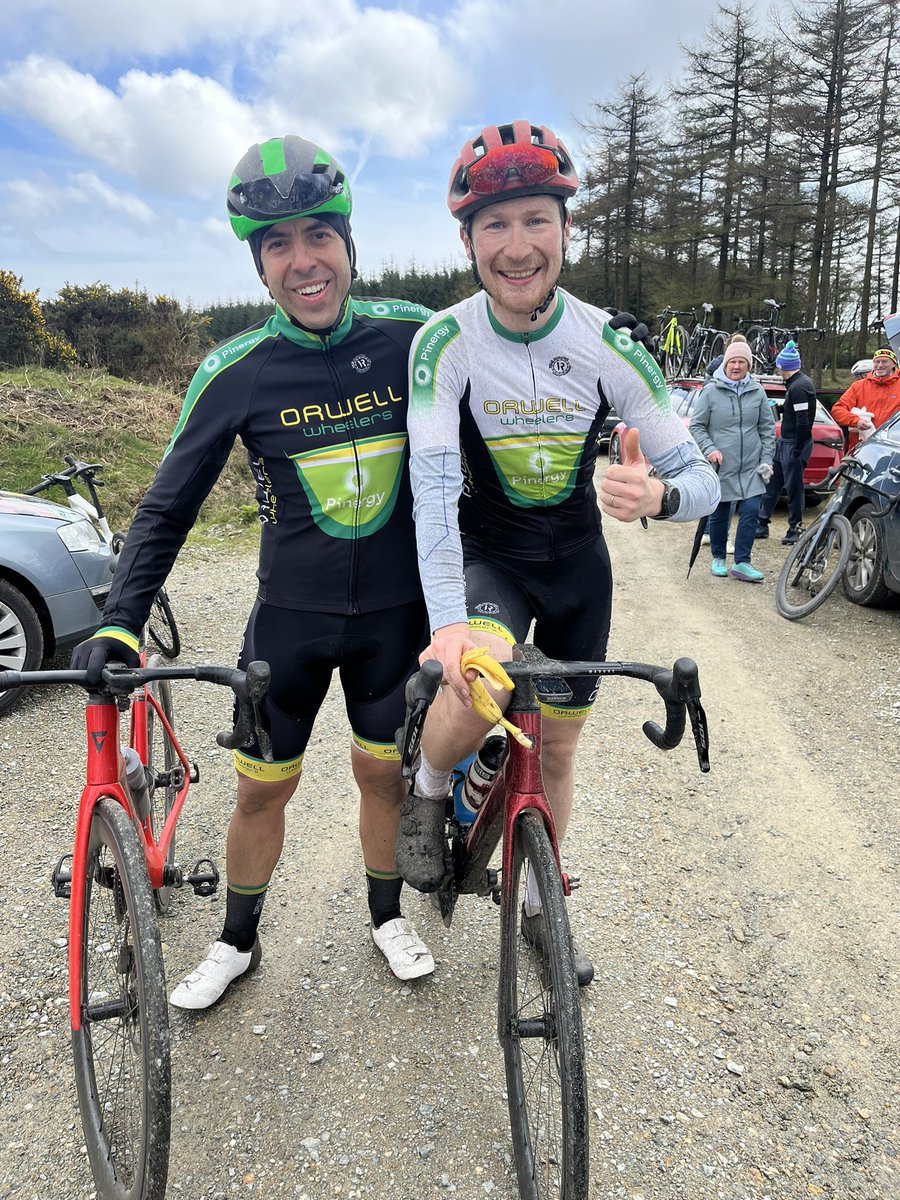 Really hard stage today @gorey3day with a serious hill to finish it off. The Orwell team put in a strong shift with three in the bunch at the bottom of the final climb, picking off riders all the way. All back safe and ready for the TT this evening.