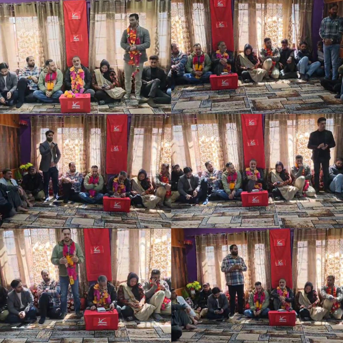 JKNC_'s tweet photo. Provincial President JKYNC Kashmir @salmanalisagar today presided over an office bearers meeting of North Zone at Baramulla. The meeting was attended and addressed by DP WW Baramulla @AdvNeelofar alongside Provincial members, District Presidents and Zone committee members and was convened by Zone President JKYNC North Zone @im_waqarkhan. Upcoming Lok Sabha elections and Youth activities were on agenda of meeting.