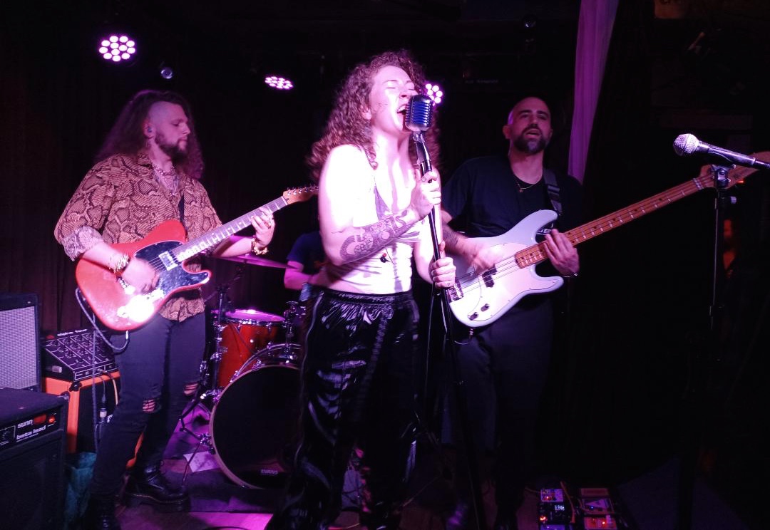 AdamsWorldBlog's tweet photo. Scenes from last night – @MyAtomicLife at Heaven Can Wait https://t.co/fj5ywiHjsX