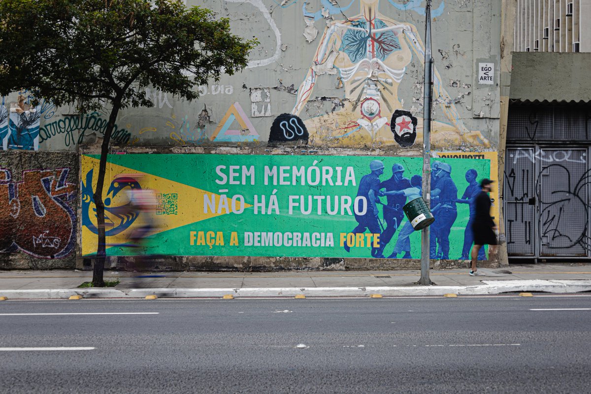 Com o silêncio do Governo Federal sobre o marco dos 60 anos do golpe no Brasil, organizações que compõem a Rede do Pacto retomaram a campanha que seria feita nesta data e também publicam um manifesto
#SemMemoriaNaoHaFuturo #DemocraciaForte

📷 Kaype Abreu