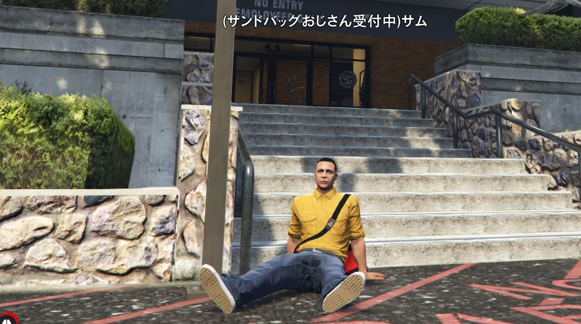 TLethalStreamCo's tweet photo. #TGSGTA 
今日は一日だけサンドバッグしてます
イライラしてたら是非お越しください。 https://t.co/iN7gVyCnR7