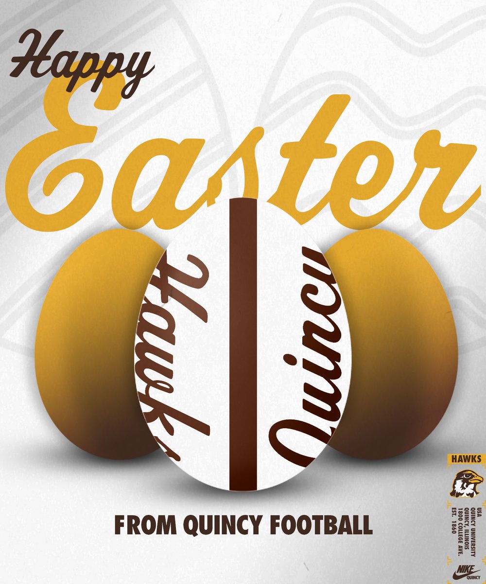 Happy Easter from the Quincy Football Family!