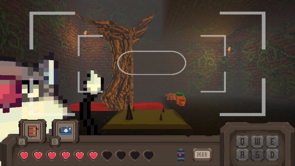 Jaxks_Animation's tweet photo. Did my first Game Jam with @RedHeartBliss @audio_pf @HauntedGames_ @yasscribble @ViewtifulVal @Chronny_ check out: Mimic Lens #dcjam2024 #indiedev #indiegame 
https://t.co/gPjcMoYBsi https://t.co/MLgeGq752N
