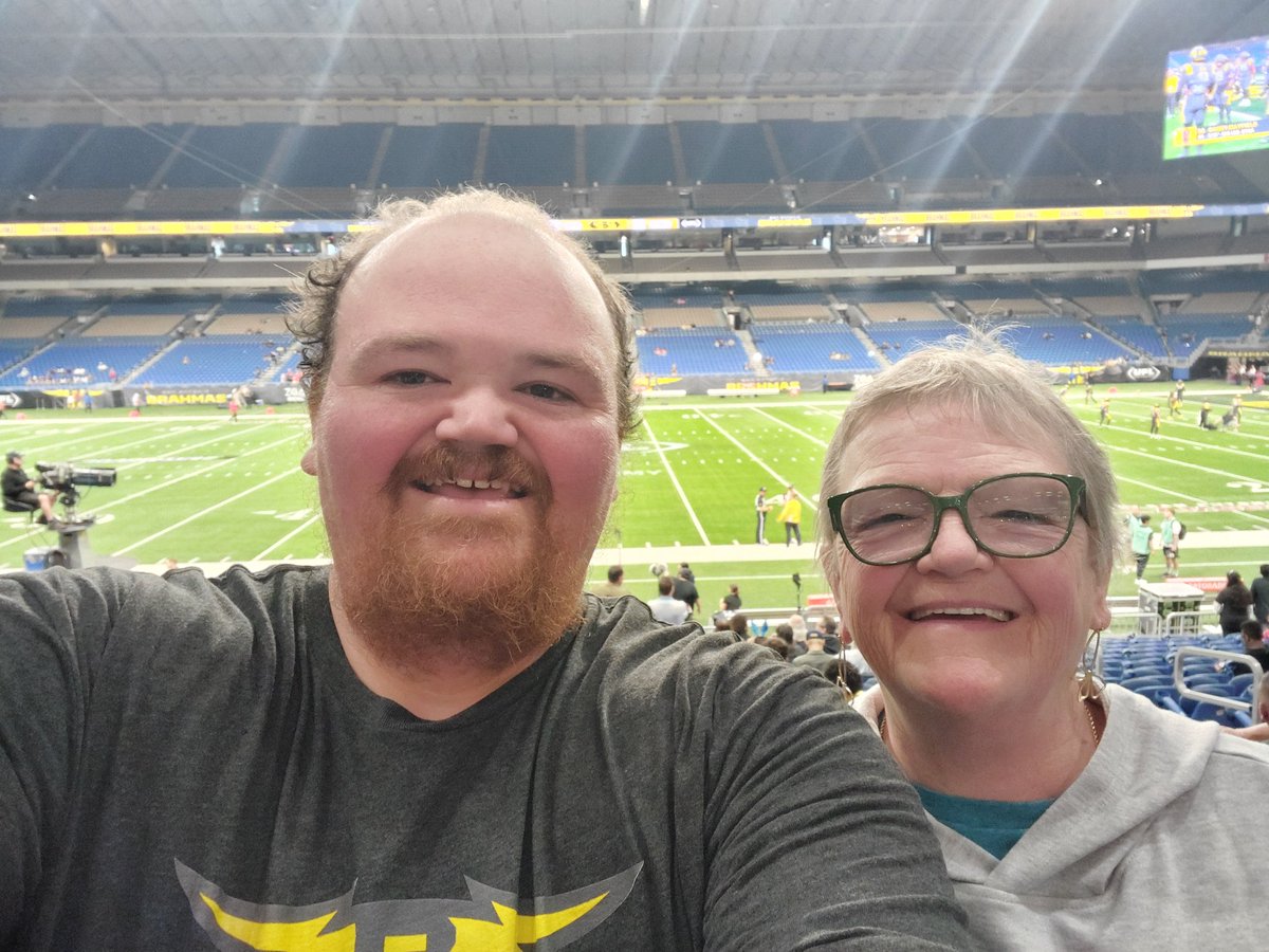 Big UFL fans! Go Brahmas!