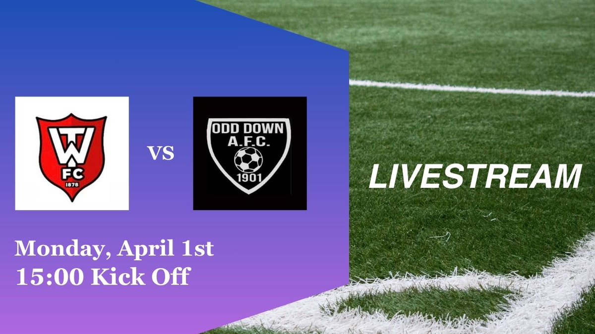 Tomorrow we are live for @WarminsterTnFC v @OddDownAFC - join me on YouTube - youtube.com/live/MydFfFa8F… It's free to watch and subscribe. Please repost.