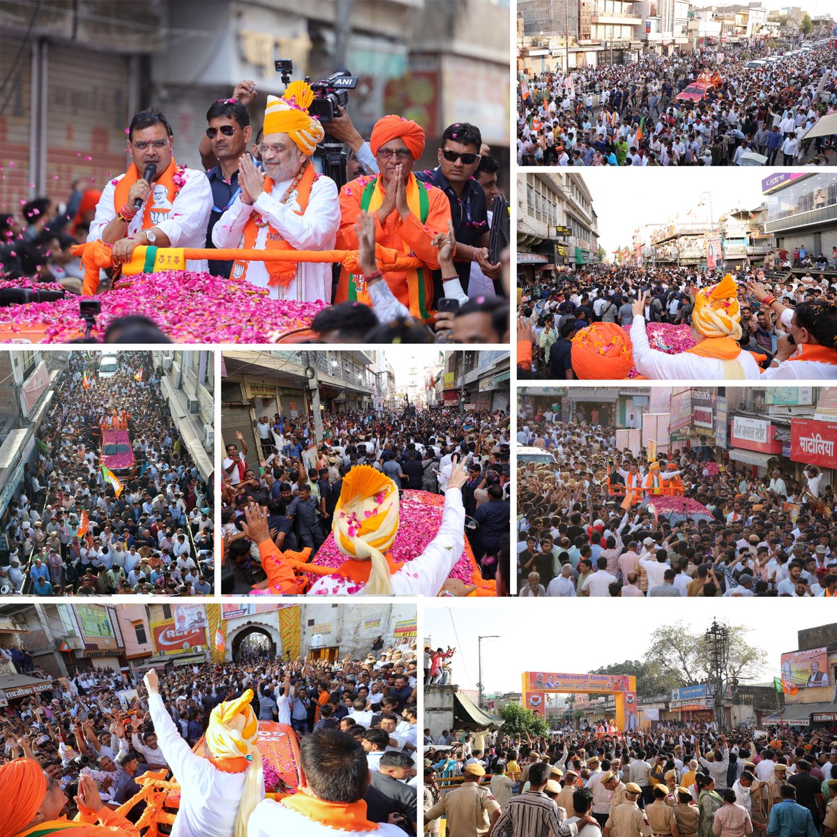 रोड शो में उमड़े जनसैलाब ने भरी हुंकार,
अबकी बार 400 पार...

केन्द्रीय गृह एवं सहकारिता मंत्री श्री <a href="/AmitShah/">Amit Shah</a> ने आज सीकर, राजस्थान में रोड शो किया।