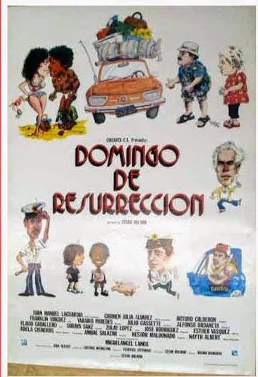 SiciliaStandUp's tweet photo. Hace 42 años dibujé el afiche para esta película de 1982. Luego, César Bolívar me lo iba a pagar PERO YO NO LE COBRÉ: ¡Estaba muy FELIZ y para mí ya era pago suficiente ver mi afiche en TAMAÑO GIGANTE en las fachadas de los Cines Broadway, Chacaíto y muchos otros! @PanchoPantalla https://t.co/nVz6dWti8b
