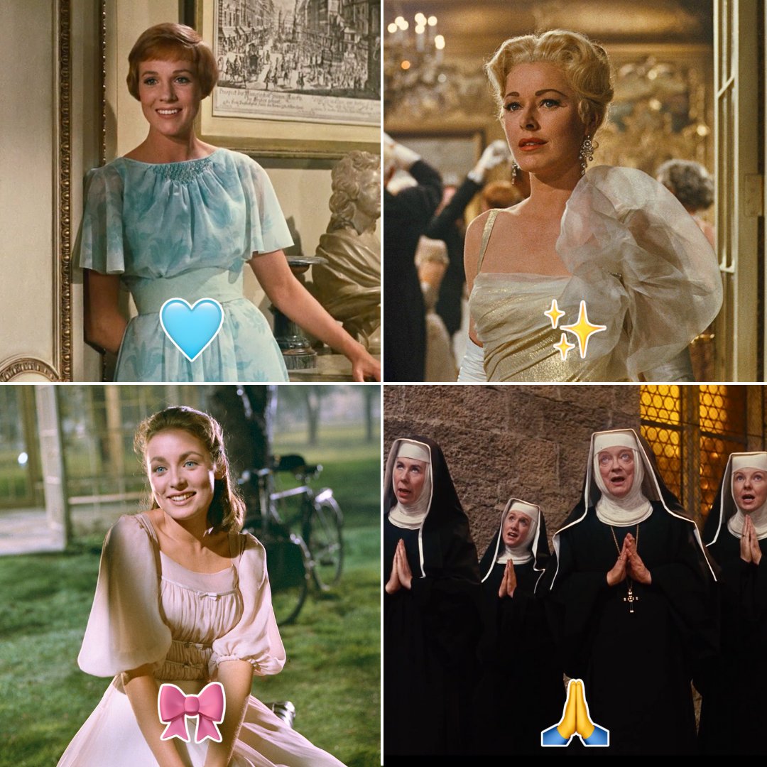 Choose your Easter outfit 🌼 Vote by using the emoji of your choice! #SoundofMusic
