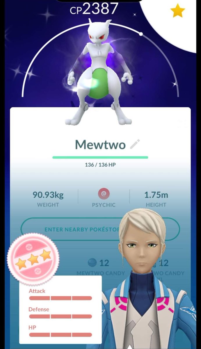 engel_go's tweet photo. 🍀✨💯 Buenos días 🙌🏽✨🍀

➡️ Si necesitan el servicio de jugar la cuenta para hacer 20 a 50 incursiones de Mewtwo oscuro 🖤 en busca del Shundo ✨💯, pueden dejarme mensaje ✅

#ShundoMewtwo #PokemonGO #ShadowShundoMewtwo #ShadowRaids https://t.co/noJeh22mMn