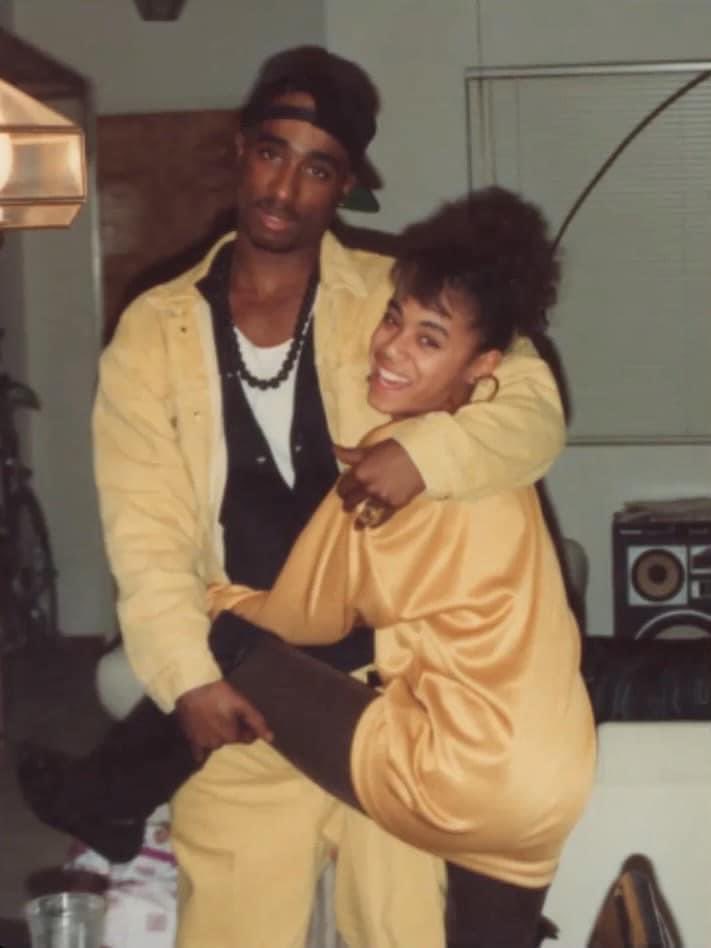 Tupac Shakur & Jada Pinkett Smith on Easter (1991)