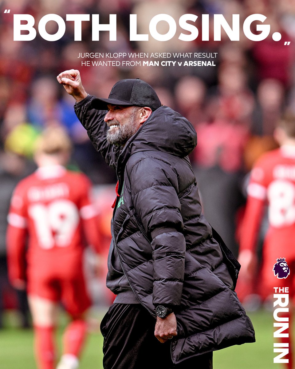 premierleague's tweet photo. Fair enough, Jurgen 😂 https://t.co/6vNTNwpLHU