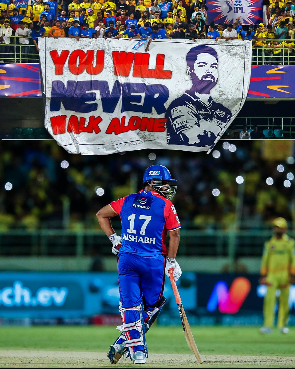 Fifty after 465 days and it had to be in the City of Destiny 🥺 #YehHaiNayiDilli #IPL2024 #DCvCSK