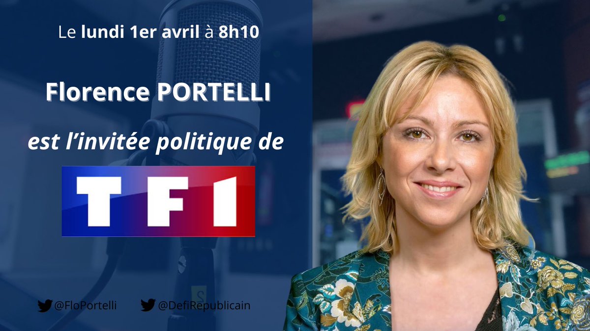 🎙️Rendez-vous demain sur la matinale de TF1 : je serai l’invitée politique d’En Toute Franchise. #FrancParler