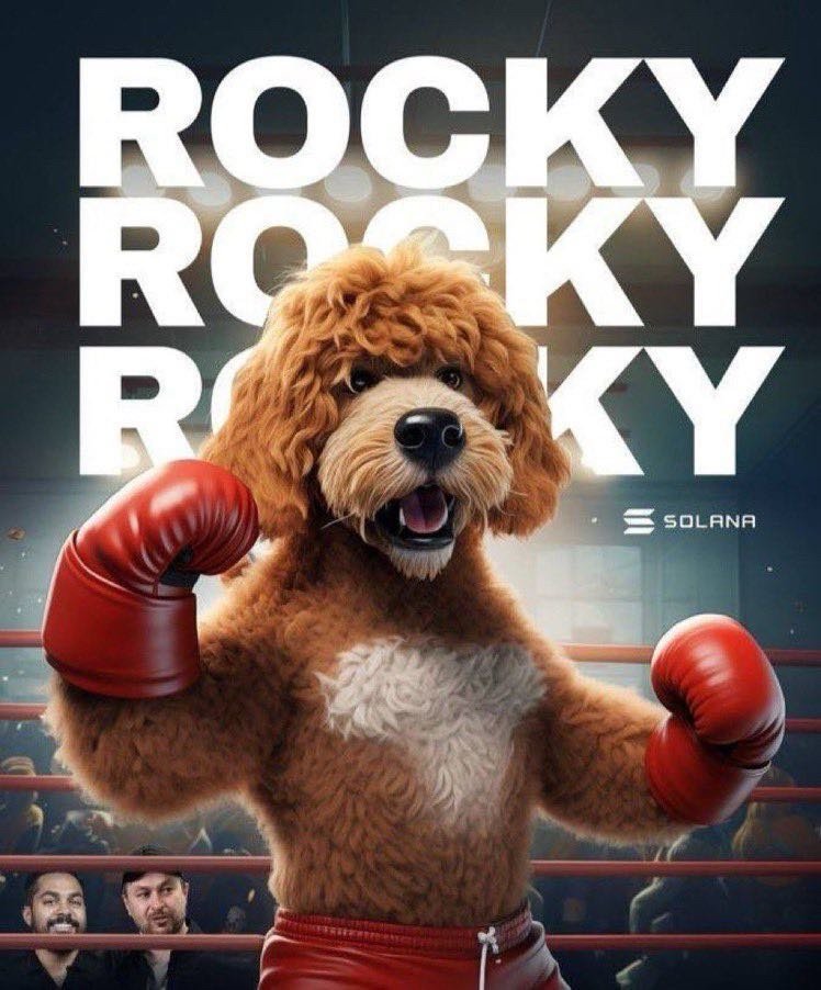 ROCKY getting ready for Easter day pump  get in or miss out Time yo catch up to Myro