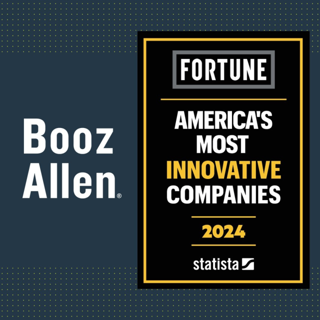 Proud to share that @Fortune has named #BoozAllen one of America’s Most Innovative Companies two years running. From #AI to #cyber to #cloud and beyond, our technology empowers people to change the world. Learn more: bit.ly/3VY41sD