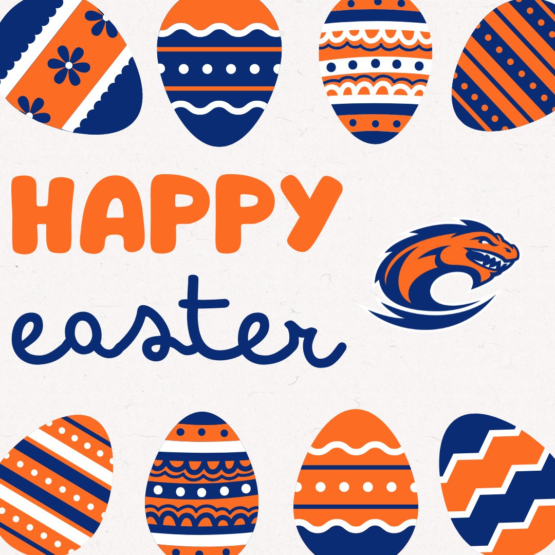 The Clayton State Department of Athletics wishes everyone a Happy Easter! #LochIn