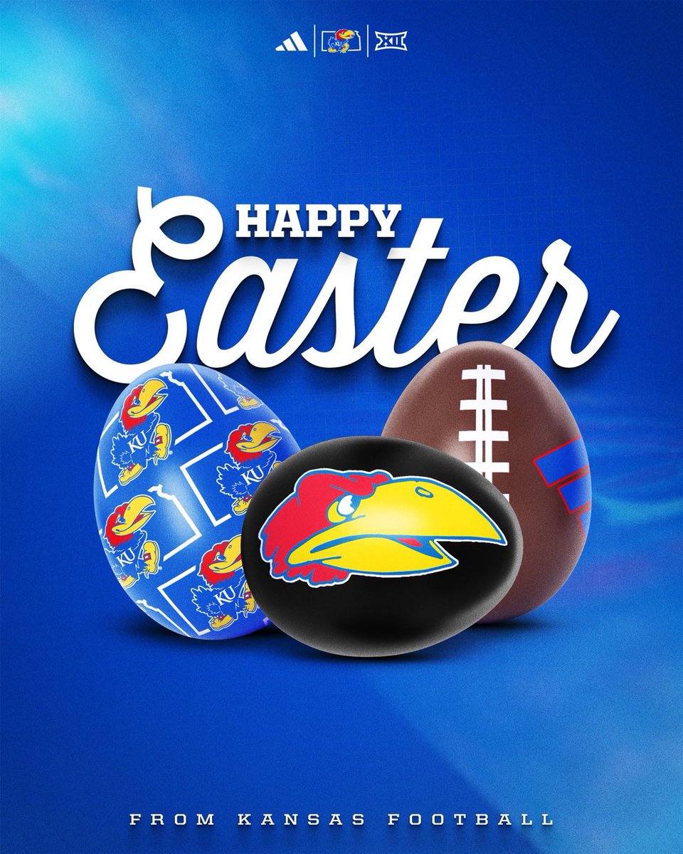 Happy Easter To You All <a href="/KU_Football/">Kansas Football</a>! Hope you have a great Easter! #RockChalk