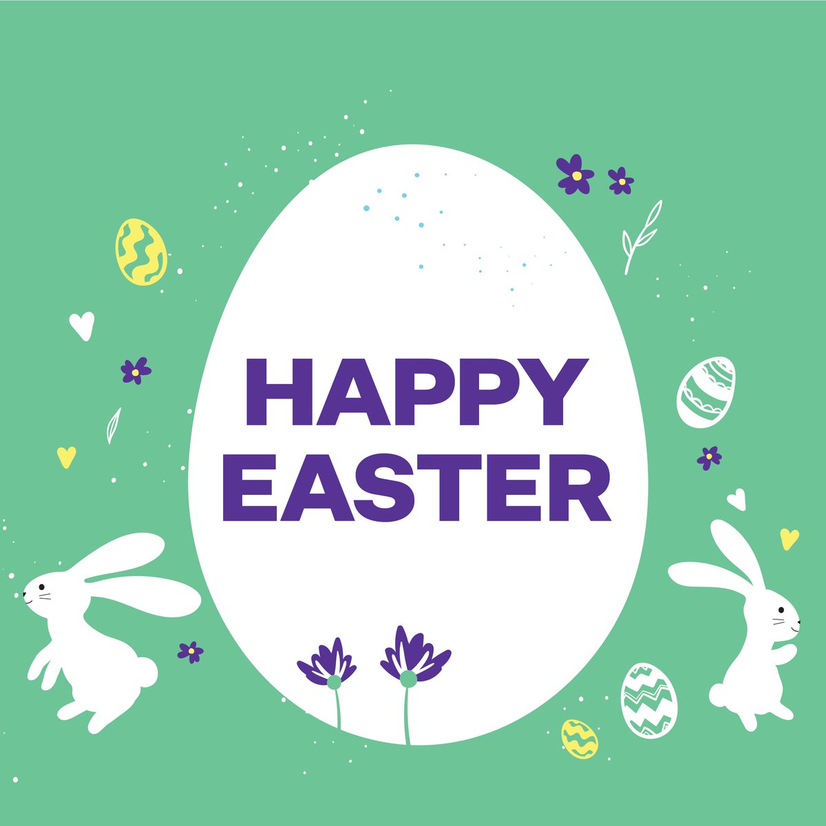 Wishing everyone a joyful Easter! May your day be filled with happiness and blessings 🌼🐰 #EasterGreetings #Easter2024
